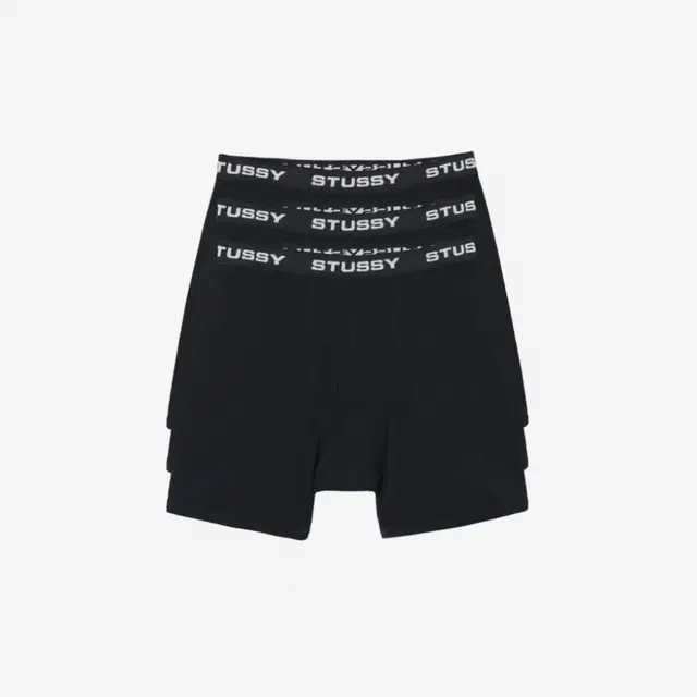 스투시 브리프 블랙 속옷 Stussy Boxer Briefs Black