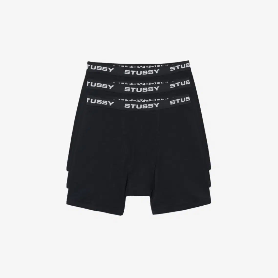 스투시 브리프 블랙 속옷 Stussy Boxer Briefs Black