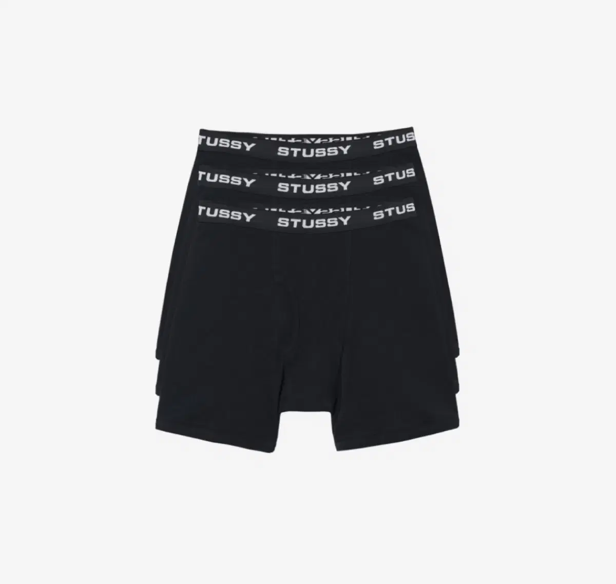 스투시 브리프 블랙 속옷 Stussy Boxer Briefs Black