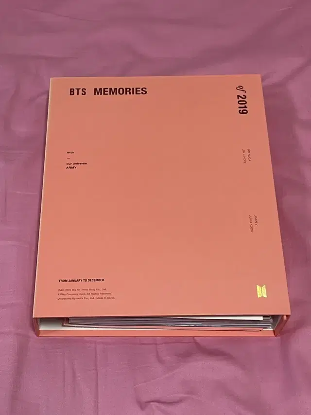 방탄 메모리즈 2019 bts memories 19