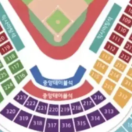 2024 10/8 포스트시즌 준플레이오프 3차전 중앙지정석 단석 팝니다