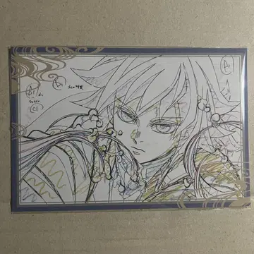 귀멸의 칼날 ufotable DINING 기둥연습편 엽서 토미오카 기유