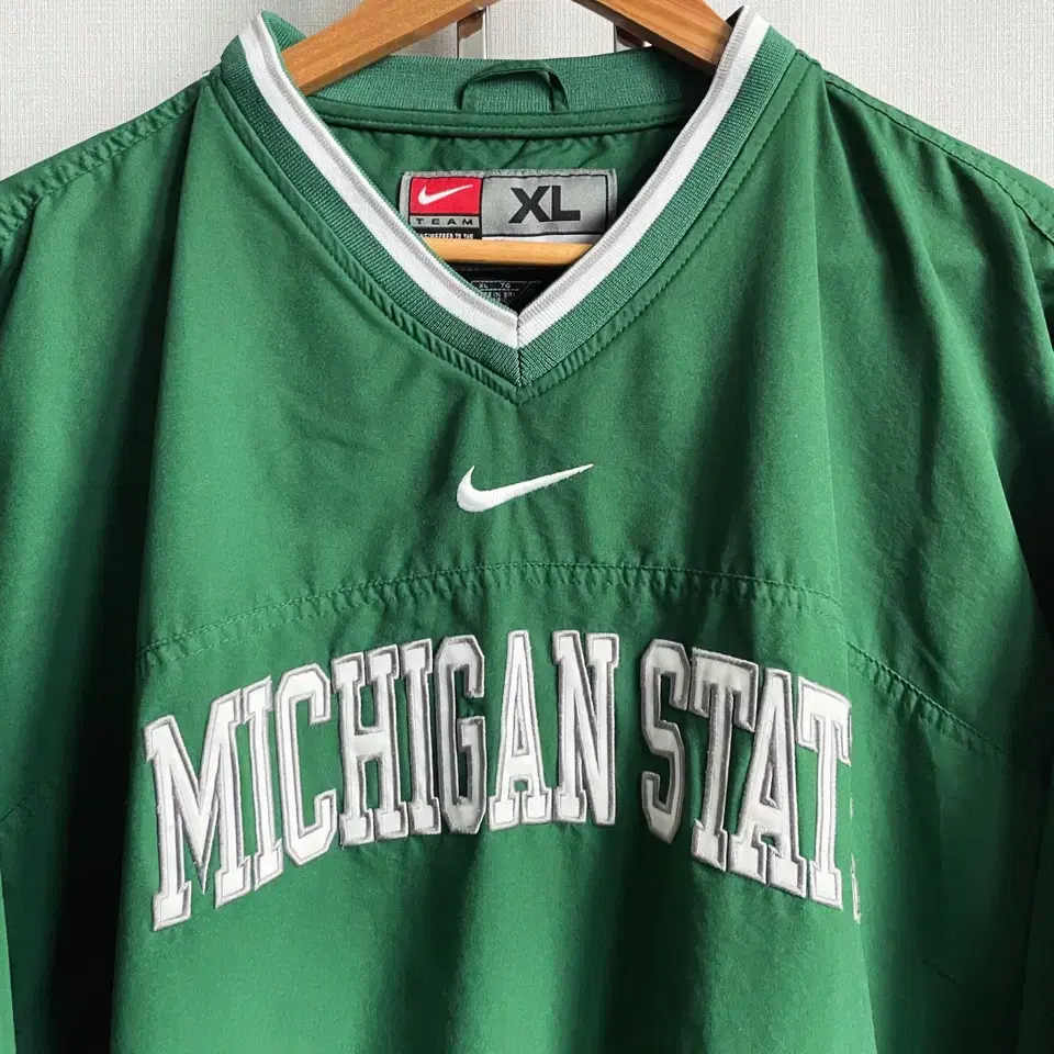 90s 나이키 MICHIGAN STATE 웜업 맨투맨 (105-110)