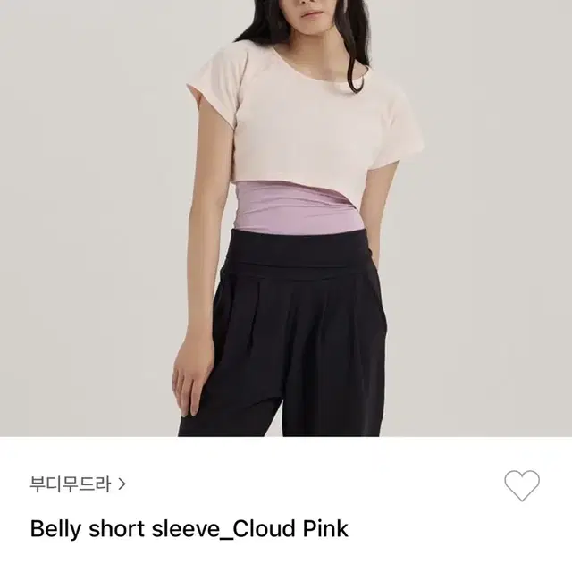 부디무드라 belly short sleeve M