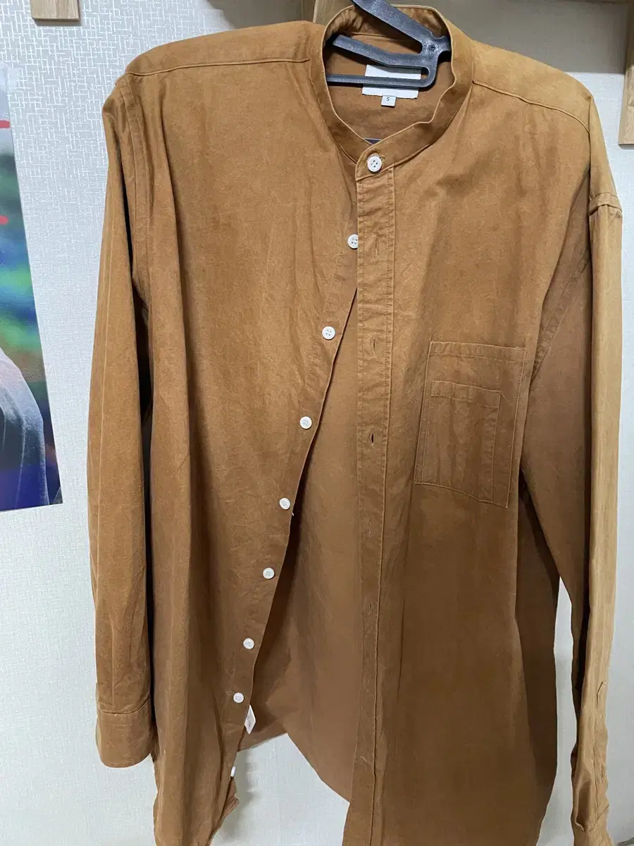 Moyen Suede Shirt Man