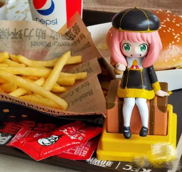 스파이 패밀리 x KFC 콜라보레이션 안야 스탬프 피규어