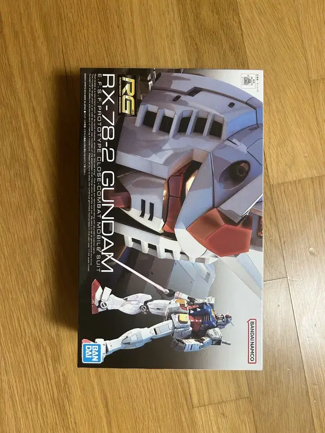 RG RX-78-2 GUNDAM 퍼스트 건담 프라모델(반다이)