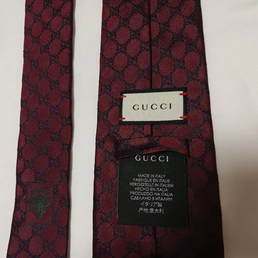 GUCCI 구찌 넥타이 새상품