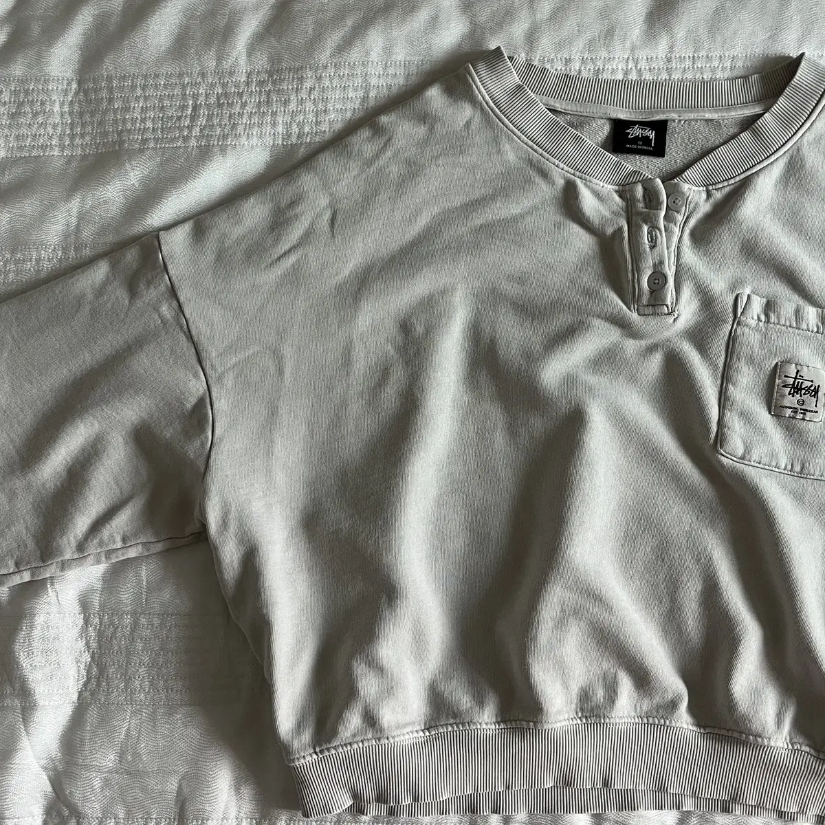 STUSSY Crop Sweatshirt ( made in INDIA)