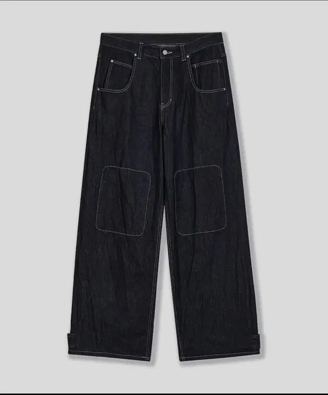 [48] Travail Box Denim Pants