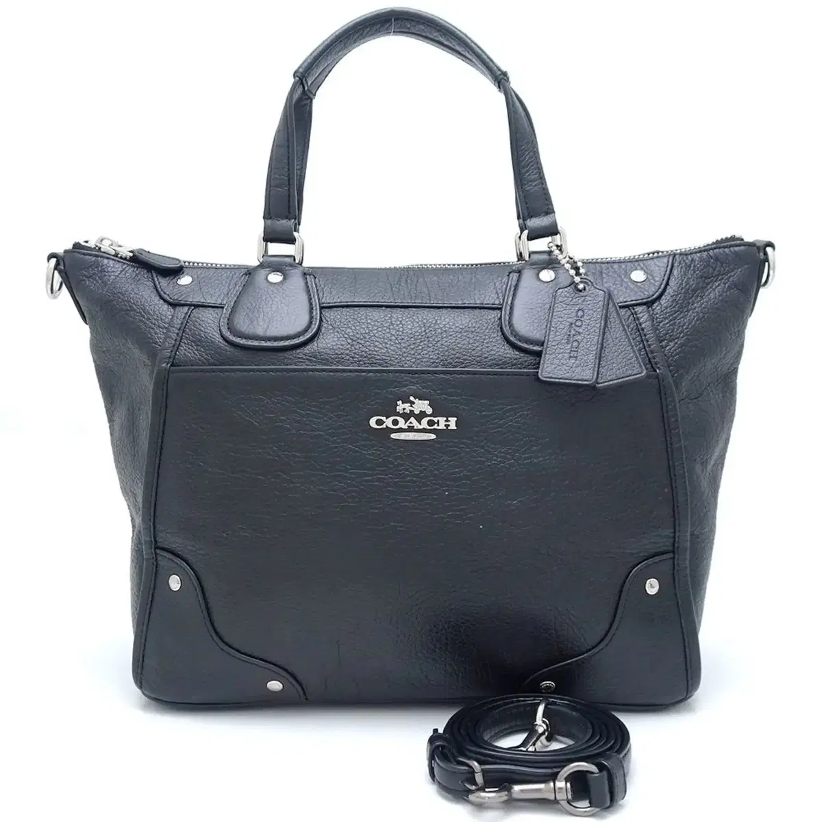 COACH mickie satchel Leather Bag