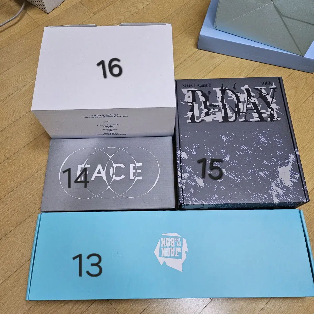 BTS  MERCH BOX 방탄 머치박스 #1~#16 일괄 양도