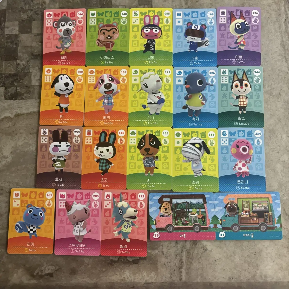 Animal Crossing Genuine Amiibo Kard Jelly Ninto vari zone Choco Moonina Bagel Tina