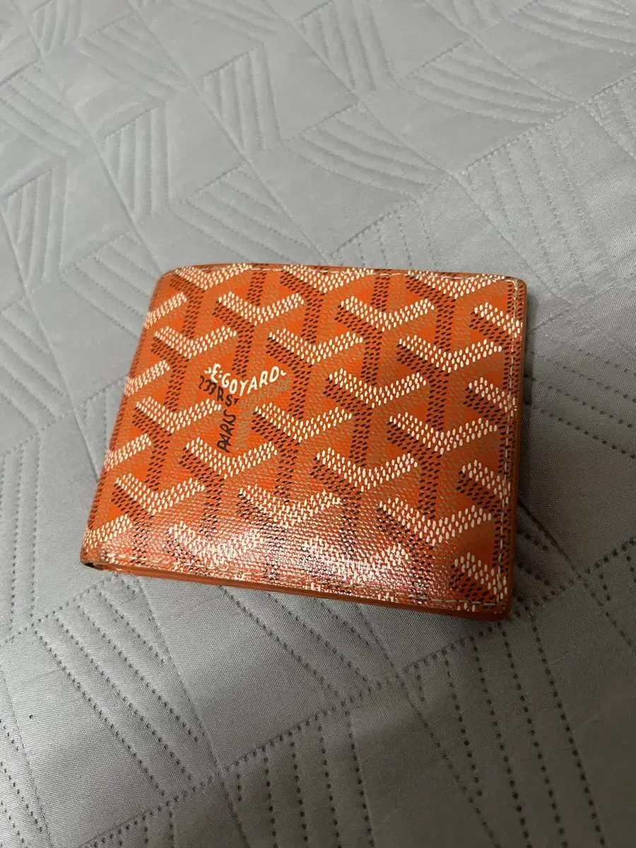 Goyard Victoire Wallet Orange