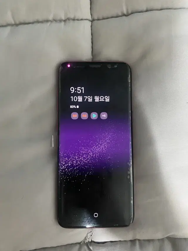 갤럭시 S8 버건디 64G 상태 좋음