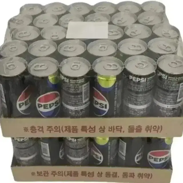 [무료배송] 펩시콜라 제로 210ml 60캔 (30캔 2박스)