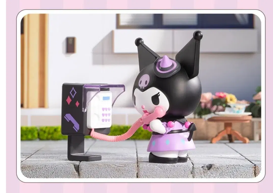 Sanrio Pop Mart Sweet Friends Public Phone Kuromi WTS