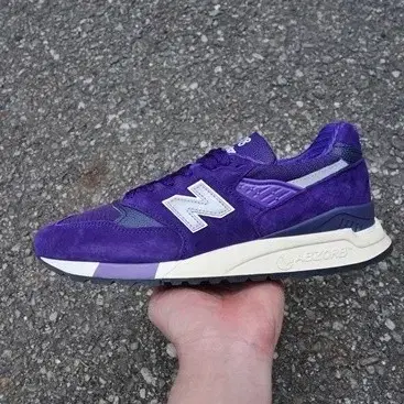 New Balance 뉴발란스 998 플럼 퍼플 us 8.5 (265)