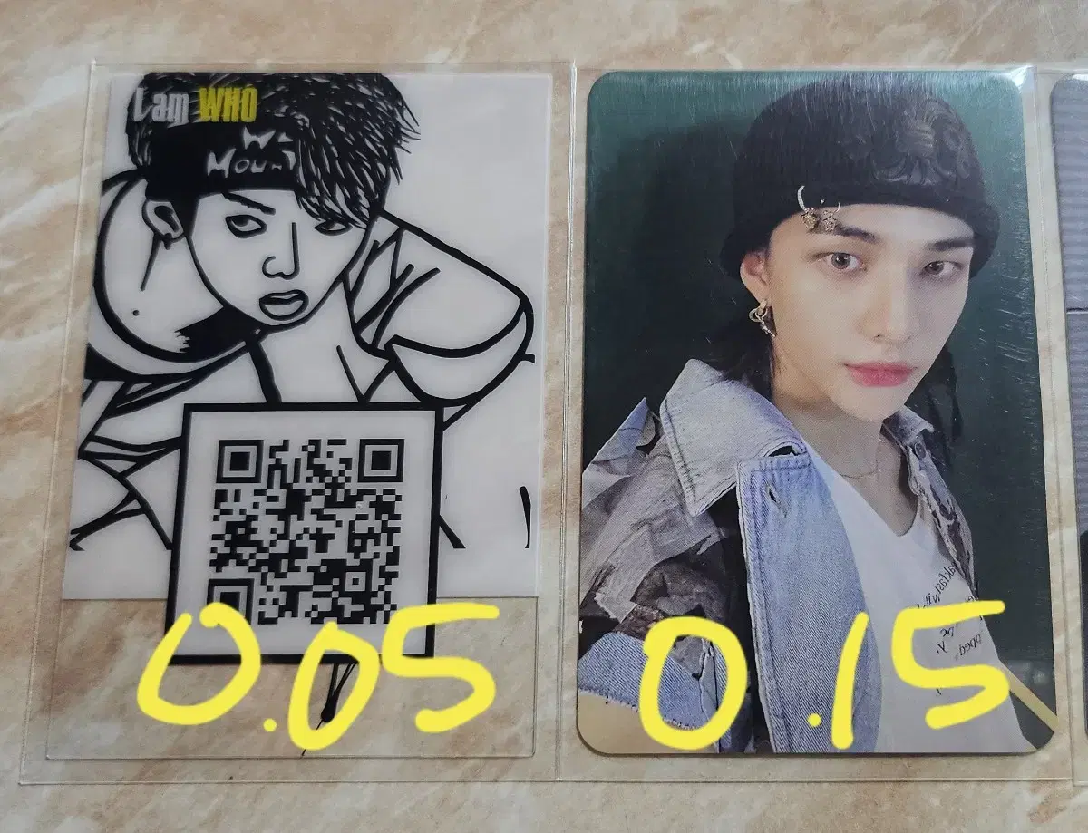 DumO)skz hyunjin alpo unreleased photocard stayzone photocard