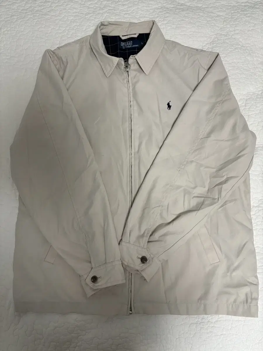 Polo jacket vintage size L beige