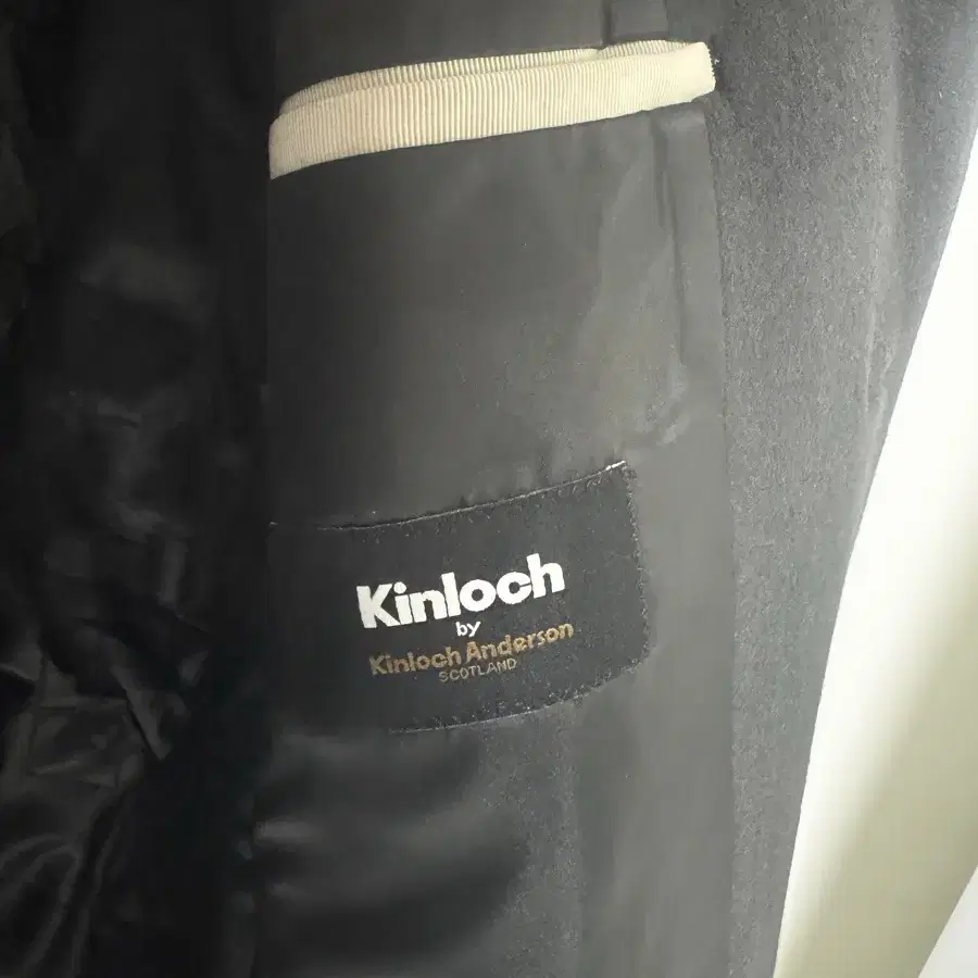 kinloch 롱코트 택달린 미착용 코트