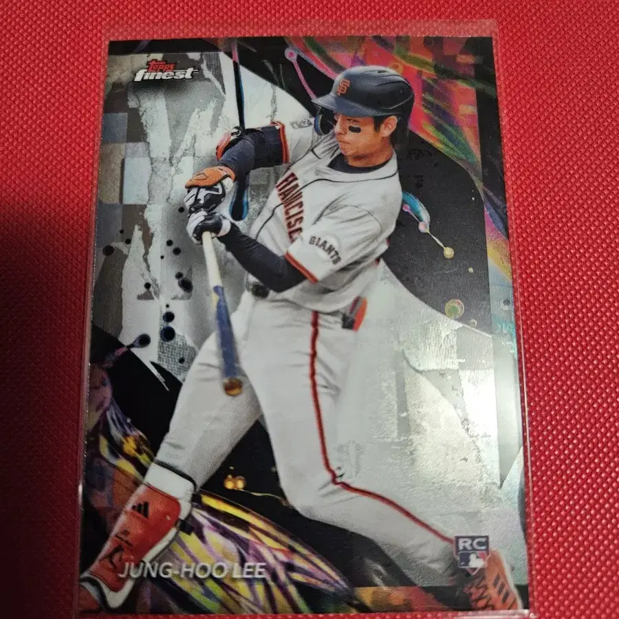 이정후 2024 Topps Finest uncommon 루키 카드