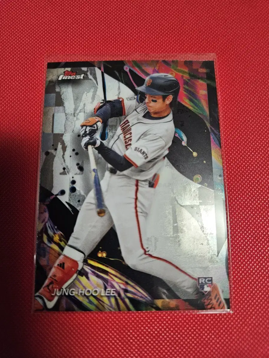 이정후 2024 Topps Finest uncommon 루키 카드