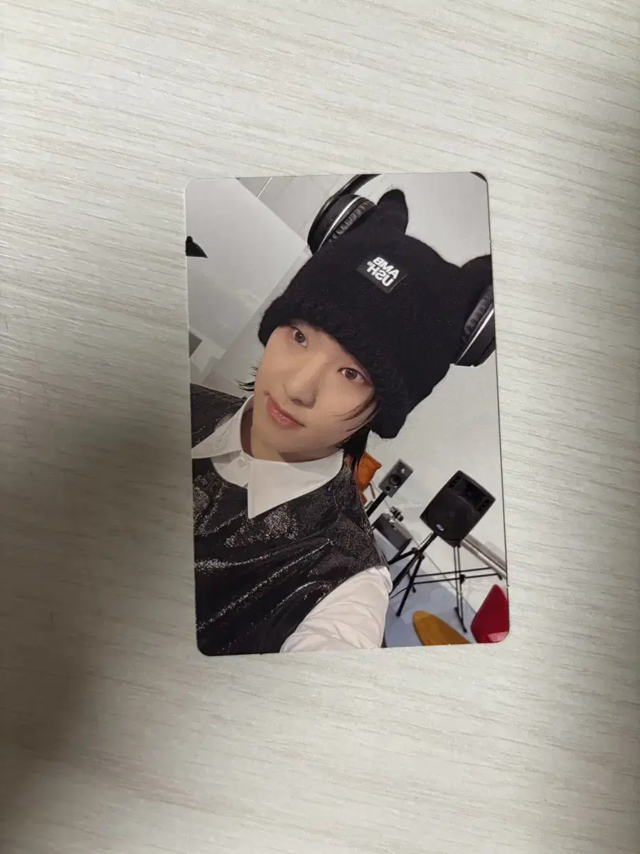 Hoshi Best album Headset Photocard