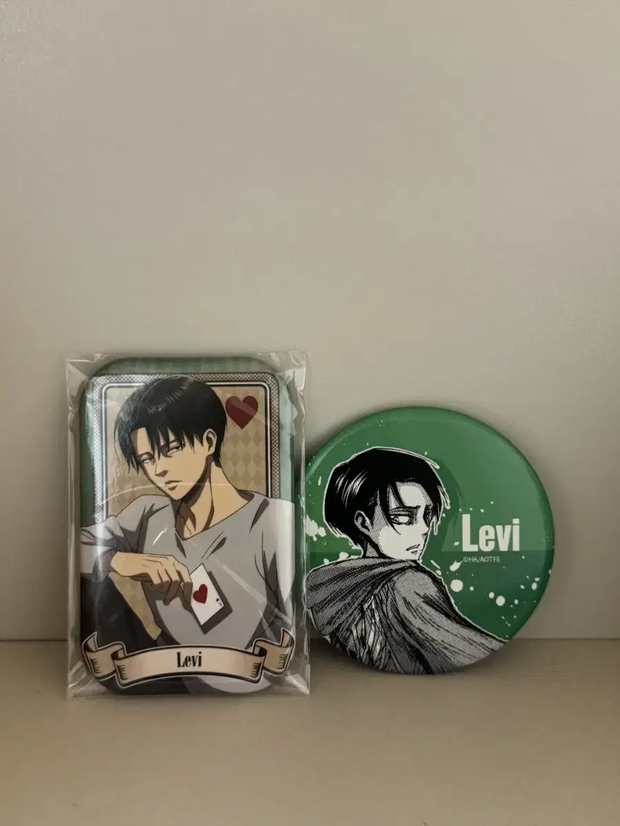 Attack on Titan Attack on Titan Levi Eren Mikasa Armin Badge acrylic Sell at the exhibition