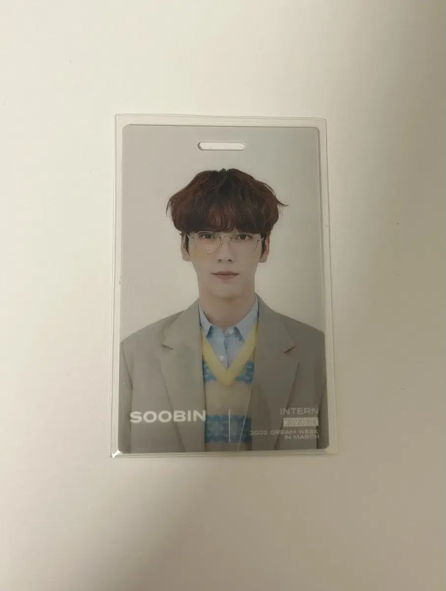 Lowest price!)txt soobin employee card