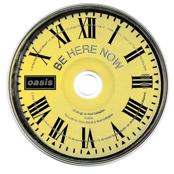 Oasis - Be Here Now (CD) 캐나다반 1997 EX++