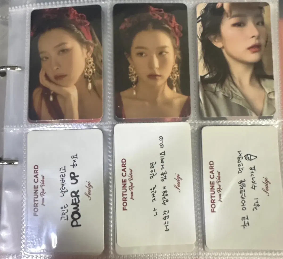 Red velvet seulgi la rouge photocard sell it.