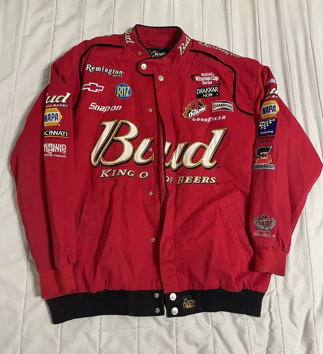 Vintage Budweiser Racing Jacket