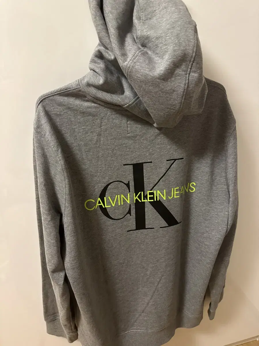 Calvin Klein CK Hoodie M Gray