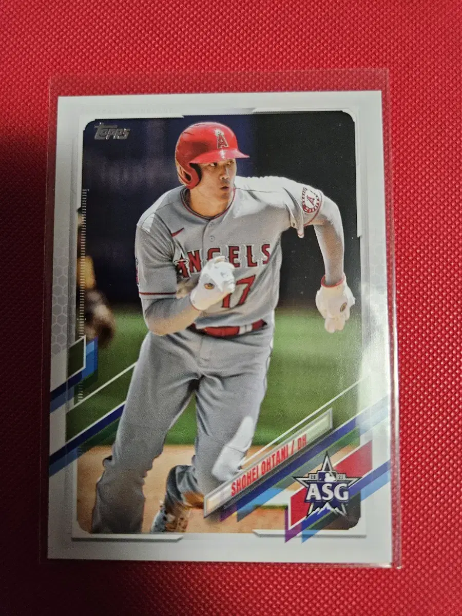 오타니 Ohtani 2021 Topps Update base 카드