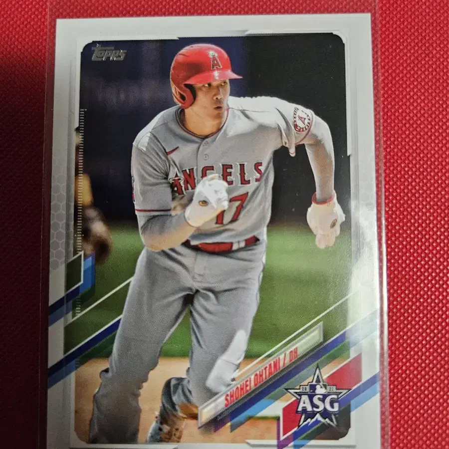 오타니 Ohtani 2021 Topps Update base 카드