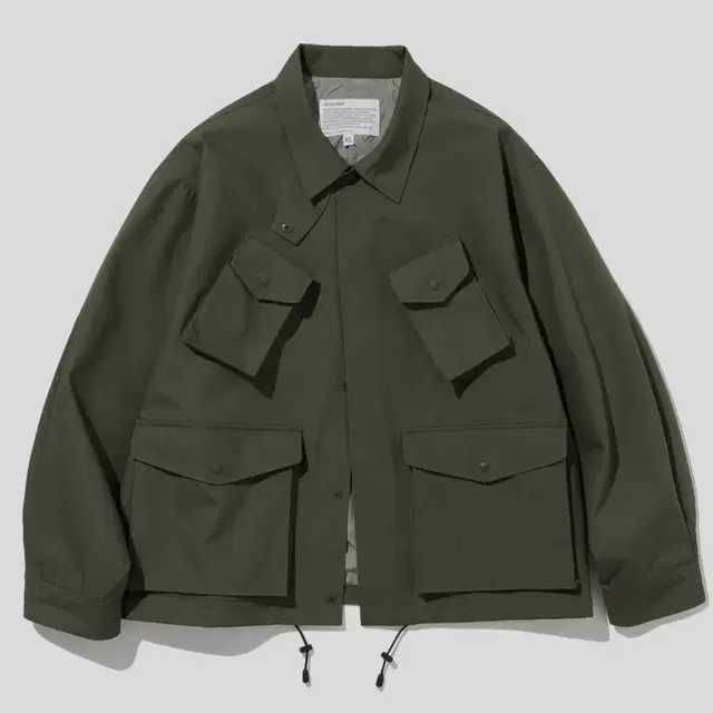 유니폼브릿지 canadian fatigue jacket olive M