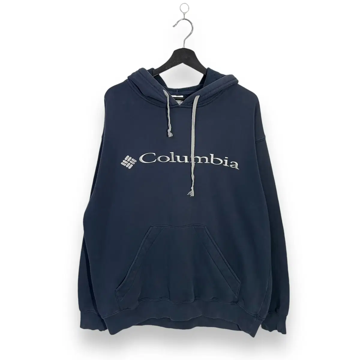 Wanwon Shop Columbia Big Logo Embroidered Hoodie