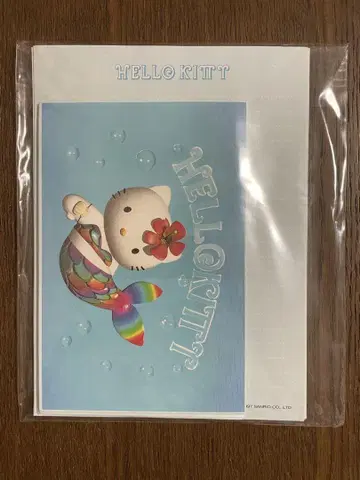 레아산리오 키티 카오하나 인어 레터링 세트 1997년