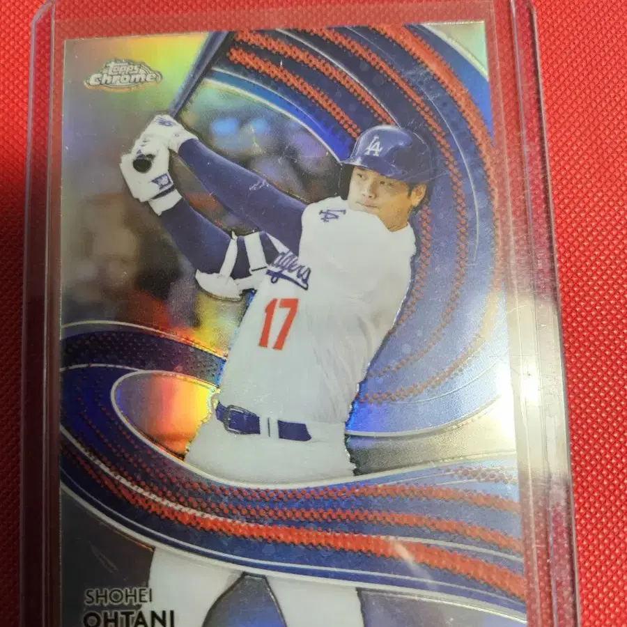 오타니 2024 Topps Chrome Strokes 카드