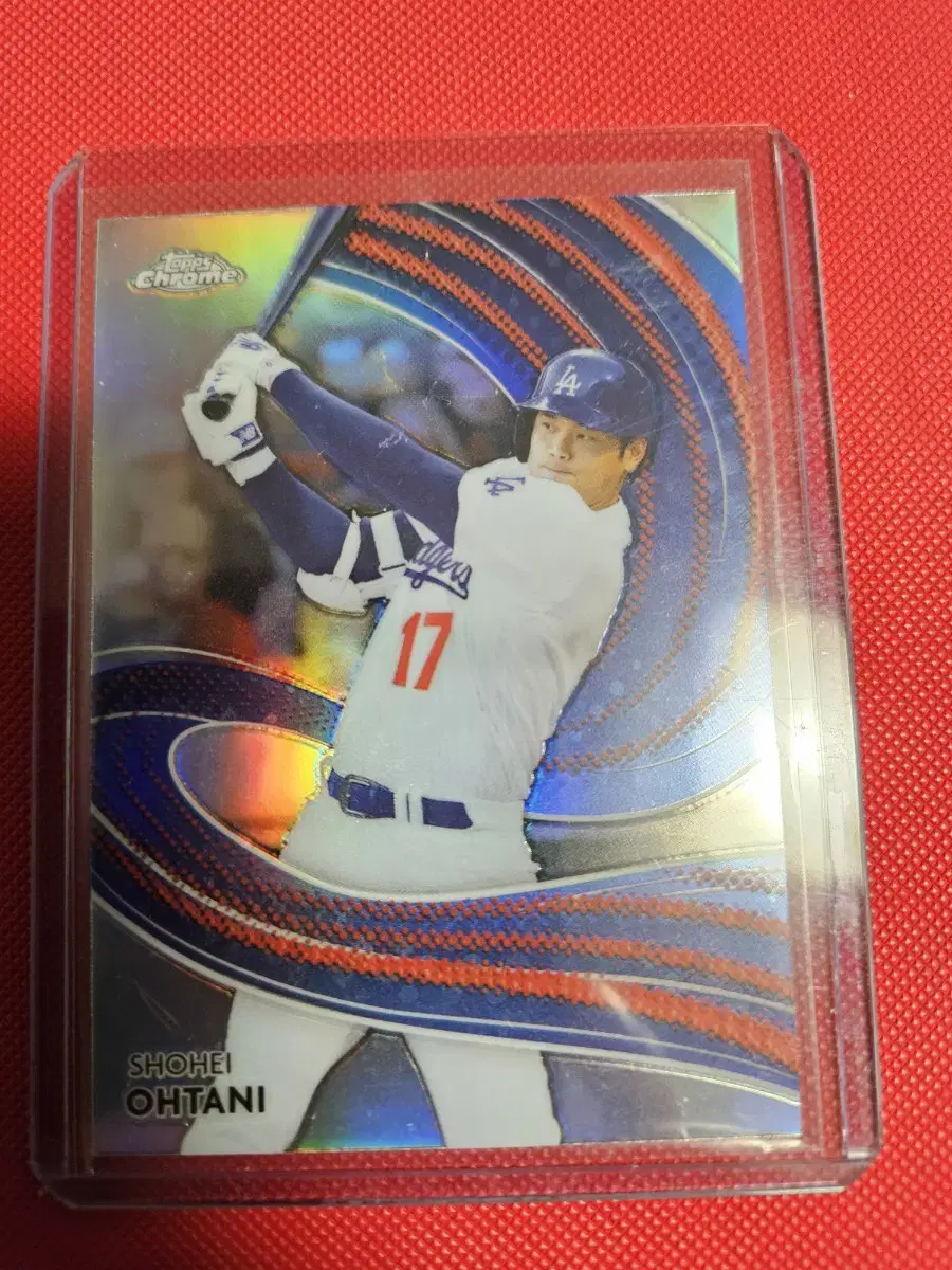 오타니 2024 Topps Chrome Strokes 카드