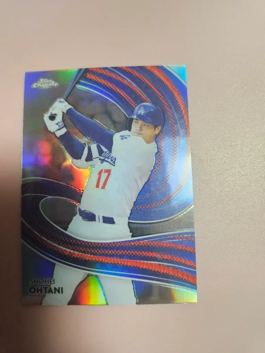 오타니 2024 Topps Chrome Strokes 리플렉터