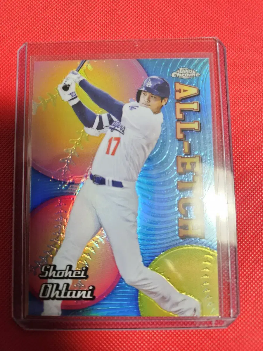 오타니 2024 Topps Chrome All-Etch 카드