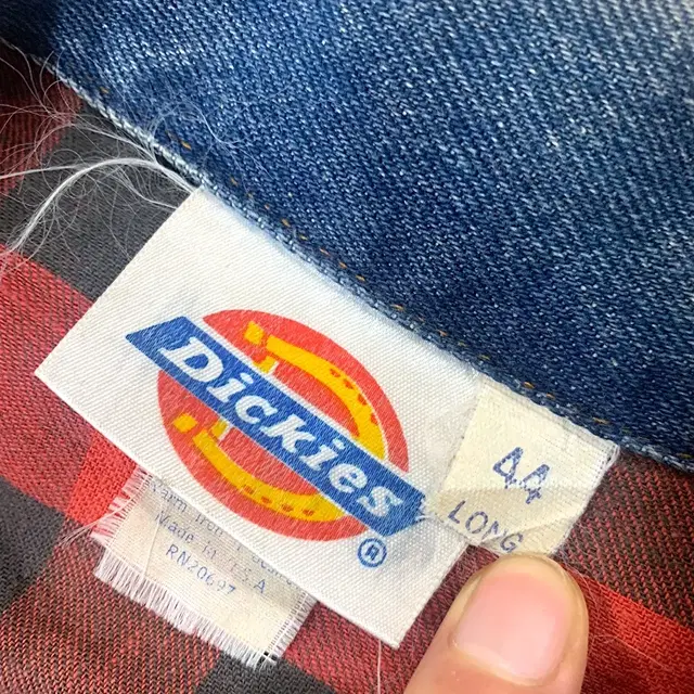 [M] 80-90s Dickies denim jacket