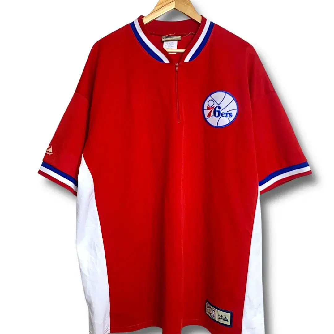 [2XL~3XL] 90s  76ers team warmup