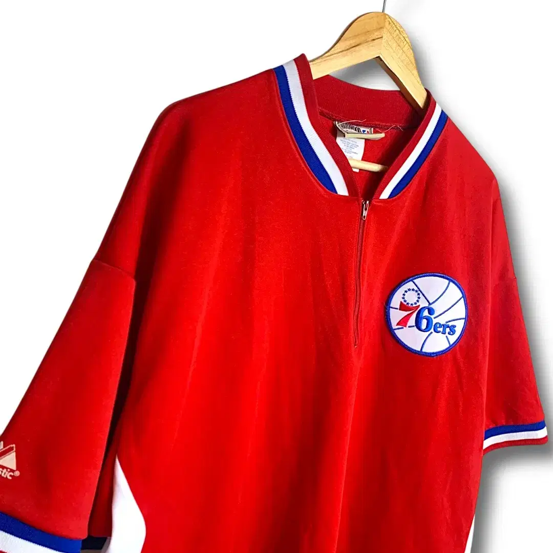 [2XL~3XL] 90s  76ers team warmup