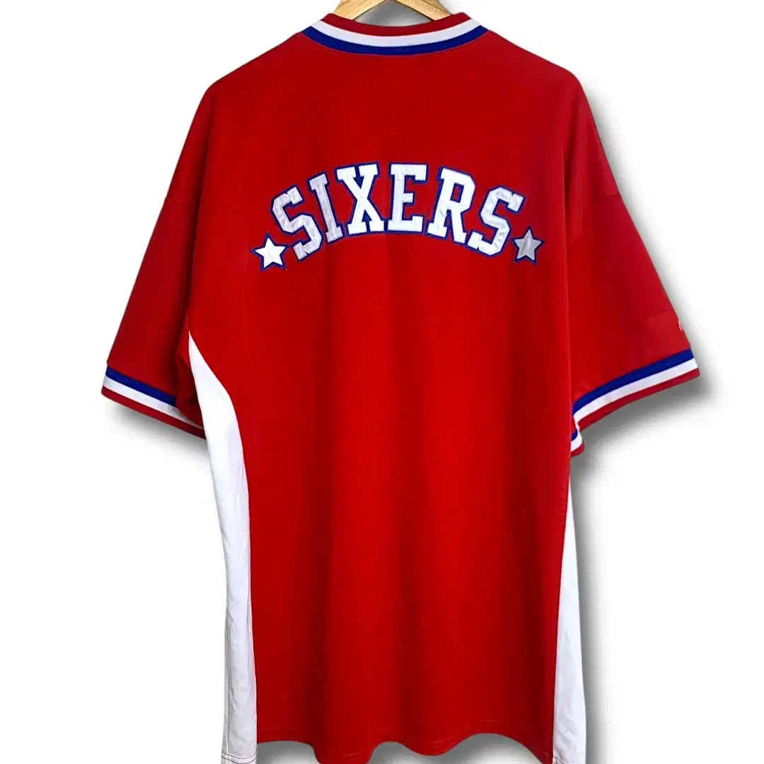 [2XL~3XL] 90s  76ers team warmup