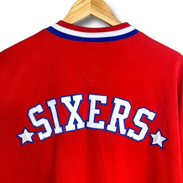 [2XL~3XL] 90s  76ers team warmup