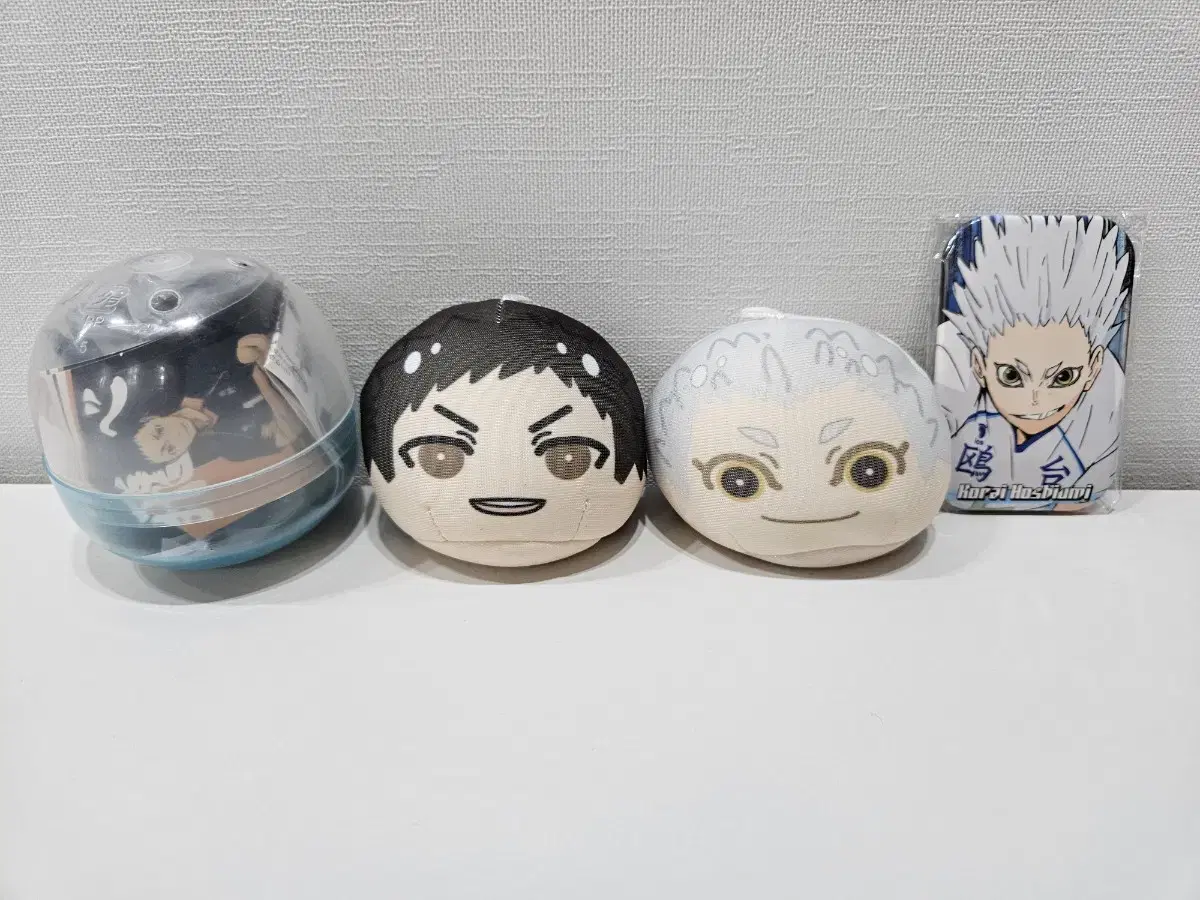 Haikyuu Sawamura manju + flag gacha Hoshi Yumi manju + can badge for sale