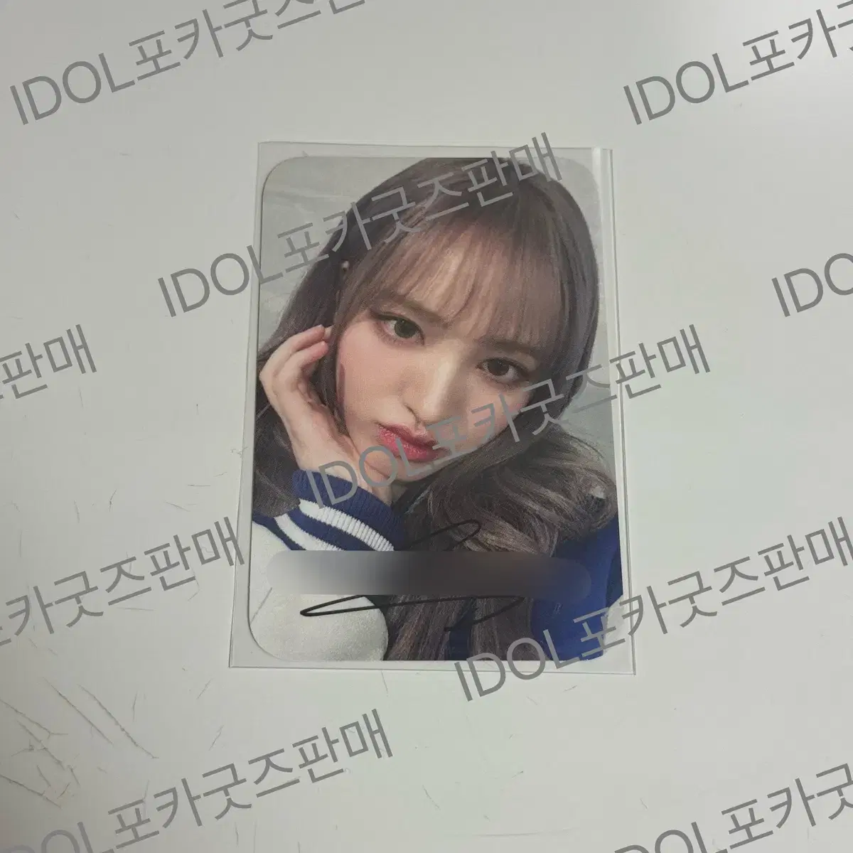 ive liz to sign photocard sign poca to sell